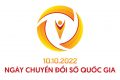 Phổ cập bộ nhận diện ngày chuyển đổi số quốc gia 10/10